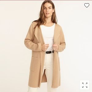 Juliette collarless sweater-blazer